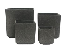 Květináč G21 Industrial Block 21 x 21 x 21 (2)