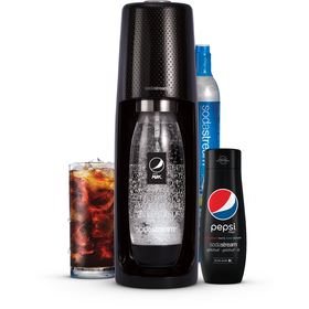 Výrobník sody SODASTREAM Spirit Black Pepsi MegaPack