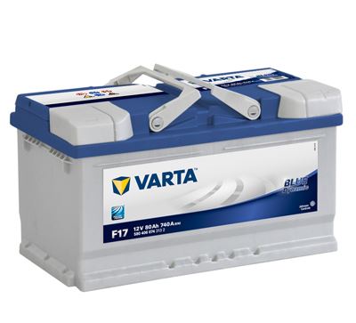 Autobaterie VARTA Blue Dynamic 12V 80Ah 740A, 5804060743132,