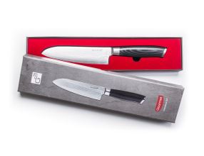 Sada nožů G21 Gourmet Damascus v bambusovém bloku 4 ks + brusný kámen (6)