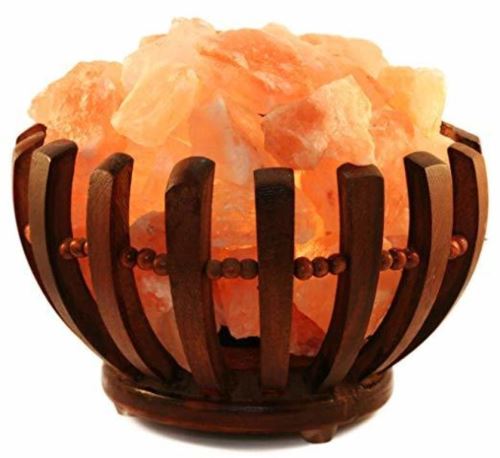MARIMEX Miska dřevěná se solnými krystaly kulatá 2-3kg elektrická, 11105892