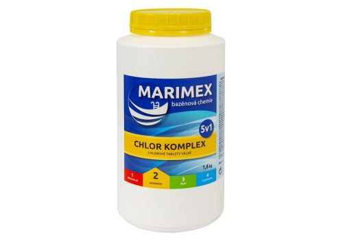 Bazénová chemie MARIMEX Aquamar Komplex 5v1 1,6kg (11301209)