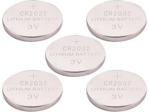 Baterie knoflíková - mincová EXTOL ENERGY baterie lithiové, 5ks, 3V (CR2032), 42050