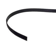 Organizér kabeláže Value Stahovací páska 10mm, suchý zip, 25m, černá
