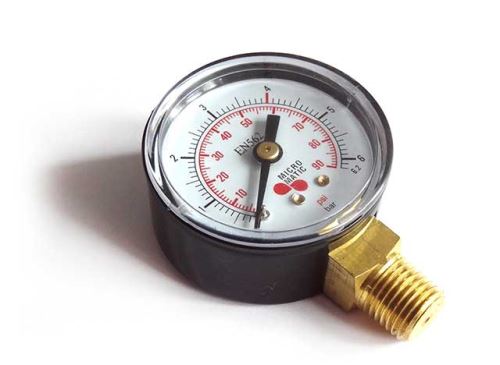 Redukční ventil Lindr Red. ventil - manometr, prac.tlak CO2,N2