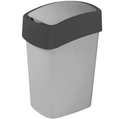 Odpadkový koš CURVER 02170-686 Flipbin 10l šedý