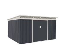 Zahradní domek G21 GRAH 1132 - 340 x 333 cm, antracitový