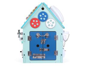 Hračka 2Kids Toys Activity board Domeček modrý (2)