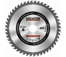 Pilový kotouč KREATOR KRT020421 - Pilový kotouč na dřevo 210mm, 48T