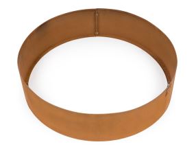 Zahradní obrubník G21 80 x 20 cm, kruhový, Corten (2)