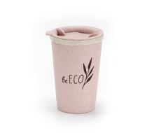 Eko kelímek G21 beECO Espresso 280 ml, růžový