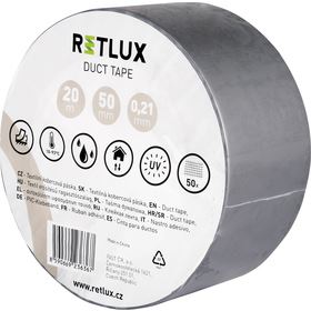 Izolační páska RETLUX RIT DT2 Duct tape 20m x 50mm