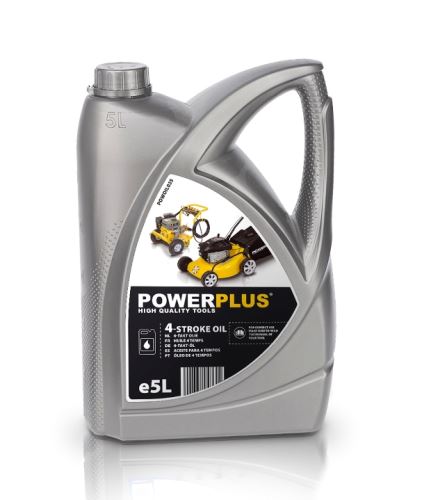 Motorový olej POWERPLUS POWOIL035 - Olej do 4-taktních motorů 5l