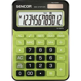 Stolní kalkulačka SENCOR SEC 372T/GN zelená