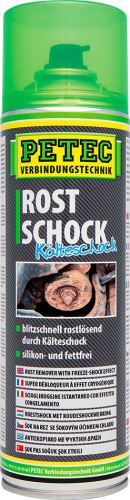 Mazivo PETEC Verbindungstechnik GmbH Bleskový uvolňovač šroubů chladicím šokem - PETEC Rostschock Kälteschock