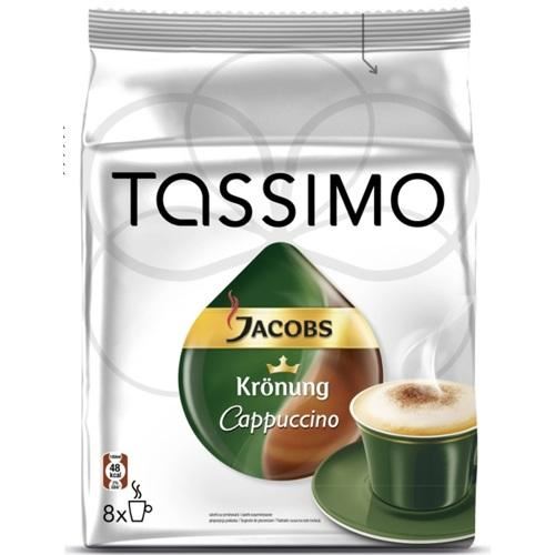 Příslušenství k espressu TASSIMO Kapsle Jacobs Krönung Cappuccino 8ks pro