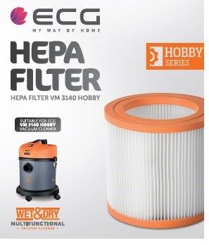 Příslušenství k vysavači ECG VM 3140 HEPA filtr