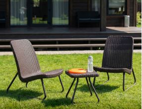 Zahradní nábytek Keter Rio Patio set whiskey hnědý (2)