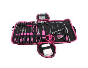 Sada nářadí HOME PINK 120 BAG SIXTOL (1)