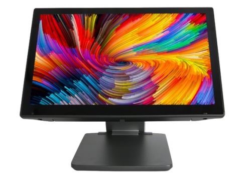 Dotykový monitor FEC XM-3015W 15,6" LED LCD, PCAP, USB, VGA/HDMI, bez rámečku, stojan XPPC, černo-stříbrný