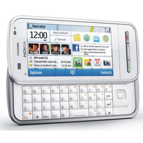 Mobil Nokia Nokia C6 - bílý