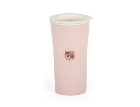 Eko kelímek G21 beECO Latte 450 ml, růžový (1)