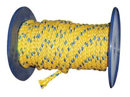 lano PPV bez duše 12mm barevné pletené (100m)