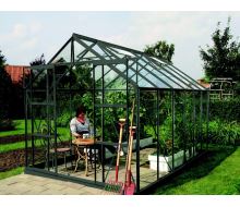 Skleník Vitavia URANUS 8300 čiré sklo 3 mm zelený