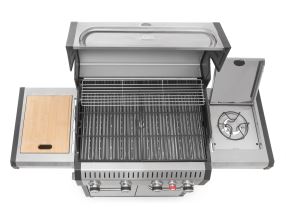 Plynový gril G21 Alabama Silver BBQ Premium Line, 5 hořáků + zdarma redukční ventil (7)