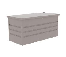 Zahradní box G21 Denver 400 L, šedý plechový