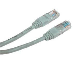 Patch kabel UTP Cat 6, 2m - šedý