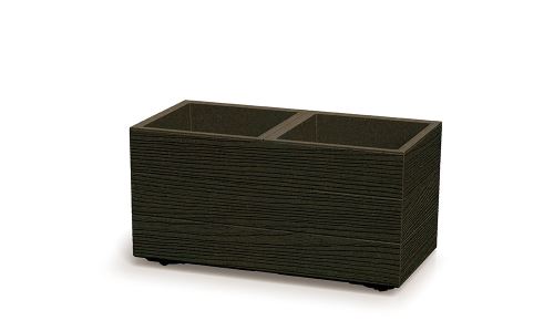 Květináč Prosperplast MADERA CASE eco wood 57,7 cm kávový eco