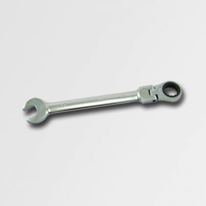 Ráčnový klíč XTline KL345013, Klíč ráčnový kloubový očkoplochý 13mm,72 zubů