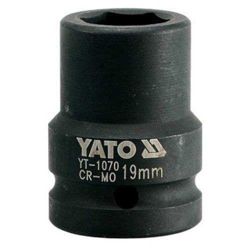 Nástrčná hlavice YATO Nástavec 3/4 rázový šestihranný, 19 mm, CrMo, YT-1070