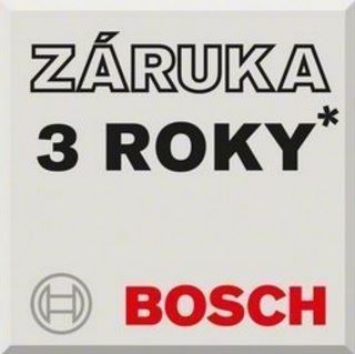 Služba TŘÍLETÁ ZÁRUKA MODRÉHO NÁŘADÍ ZNAČKY BOSCH (nutná registrace v systému výrobce Bosch viz uvedené odkazy)