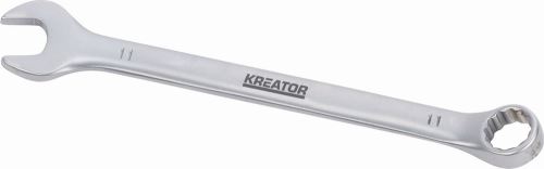 Očkoplochý klíč KREATOR KRT501206 - Oboustranný klíč očko/otevřený 11 - 150mm