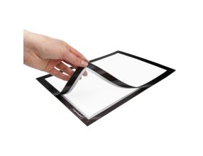 Magnetický rámeček Magnetoplan samolepící A3 černý (2ks)