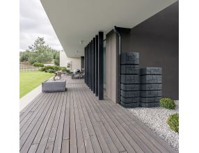 Sud Prosperplast TOWER STONE antracit 500l (2)