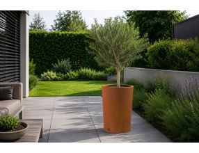 Květináč G21 Corten Round, 55 x 75 x 55 cm (9)