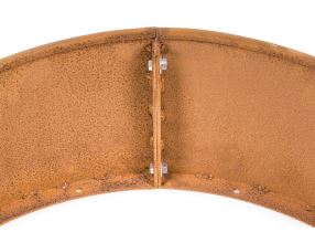 Zahradní obrubník G21 100 x 20 cm, kruhový, Corten (4)