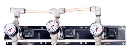 Redukční ventil Lindr Panel - regulace tlaku 3st.