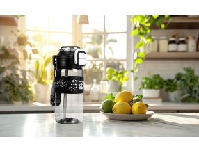 Láhev G21 na pití 600 ml 2v1, šedá (10)