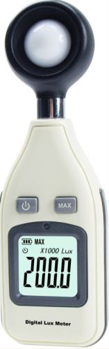 Luxmetr Genborx Digitální luxmetr / přístroj pro měření intenzity osvětlení GM1010