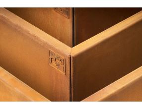 Vyvýšený záhon G21 50 x 32 x 50 cm, Corten (10)
