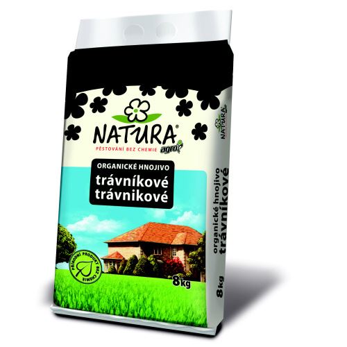 Hnojivo AGRO Hnojivo NATURA org. trávníkové, 8 kg