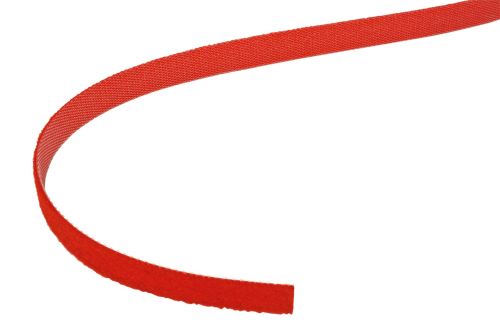Organizér kabeláže Value Stahovací páska 10mm, suchý zip, 25m, červená