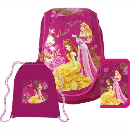 Sun Ce Disney Princezny - batoh, penál, sáček