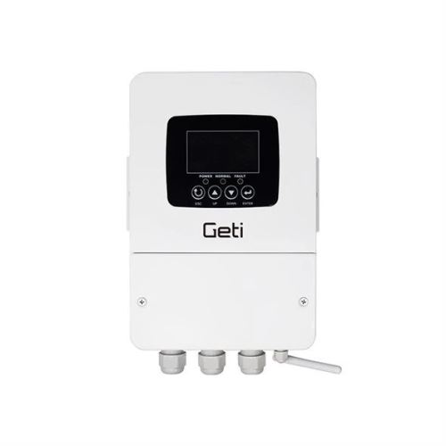 Regulátor Geti GWH04W solární MPPT 5kW pro ohřev vody, výstup 230V, vstup 450V, WiFi monitoring