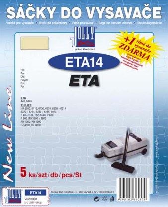 Příslušenství - sáček JOLLY ETA 14 (5ks) pro ETA