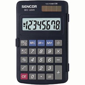 Kapesní kalkulačka SENCOR SEC 229/ 8 DUAL